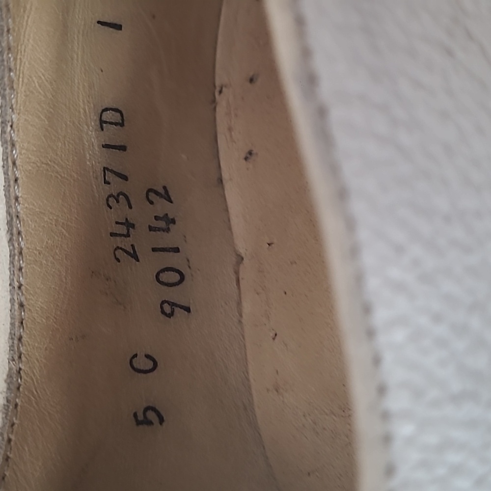 Footjoy Vintage White Oxford Lace-Up Shoes - Picture 3 of 5